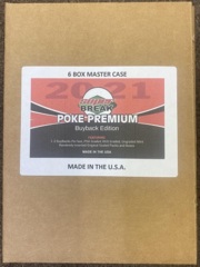 2021 Super Break Poke Premium Box MASTER CASE (6 Boxes) - Please Read Description!